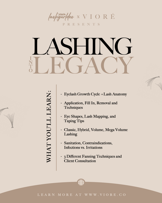 2 Day Lashing into Legacy™ Training